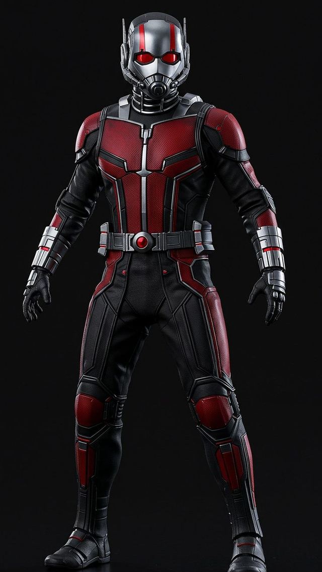 Scott Lang suited up as Ant-Man, the hero at the center of this Quantum Realm theory
