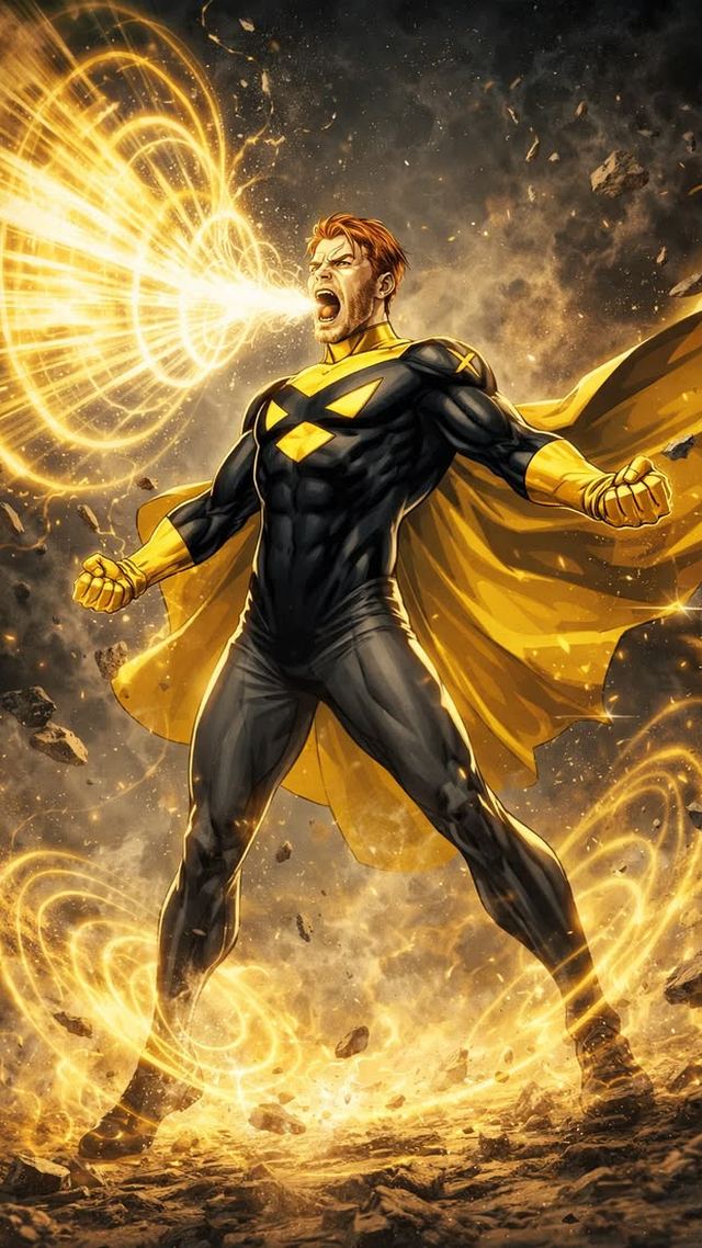 Banshee (Sean Cassidy) — Marvel hero character art