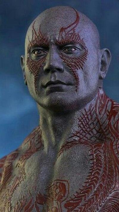 Drax the Destroyer (Arthur Douglas) — Marvel hero character art