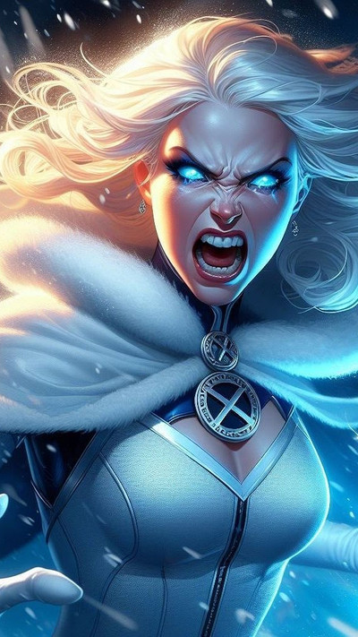 Emma Frost (Emma Grace Frost) — Marvel hero character art