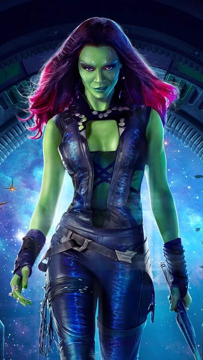Gamora (Gamora Zen Whoberi Ben Titan) — Marvel hero character art