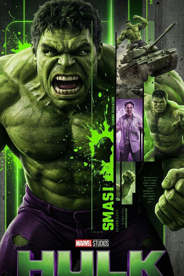 Hulk (Robert Bruce Banner) — Marvel hero character art