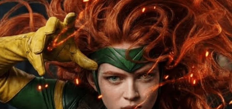 Fan-made poster art imagining Jean Grey in a comic-accurate Phoenix costume — not what she wears in Brand New Day itself.