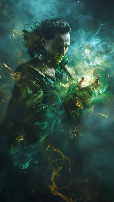 Loki (Loki Laufeyson) — Marvel villain character art