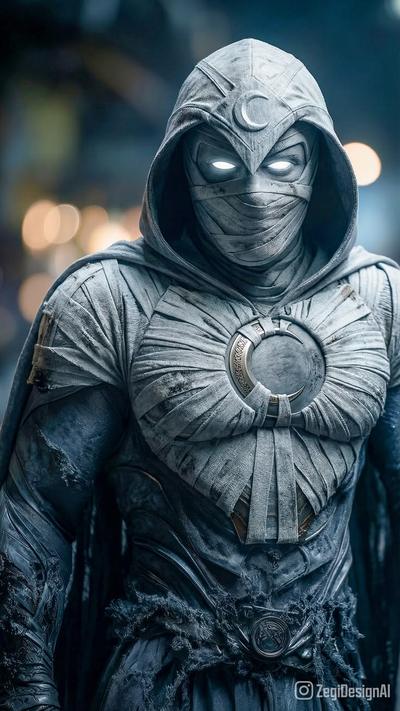 Moon Knight (Marc Spector) — Marvel hero character art