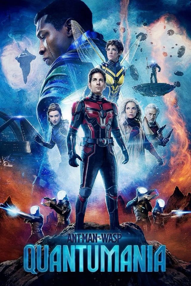 Poster art for Ant-Man and the Wasp: Quantumania showing the Quantum Realm
