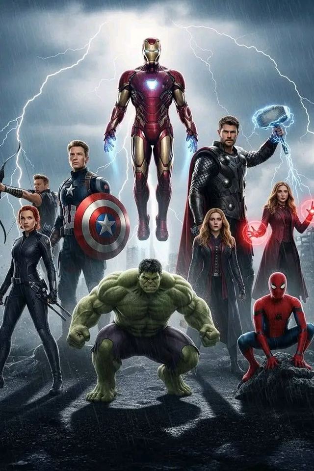 Avengers: Endgame poster art, framing the five-year Blip at the center of the Doctor Doom Latveria fan theory