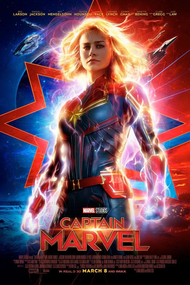 Captain Marvel (2019) poster — Marvel movie