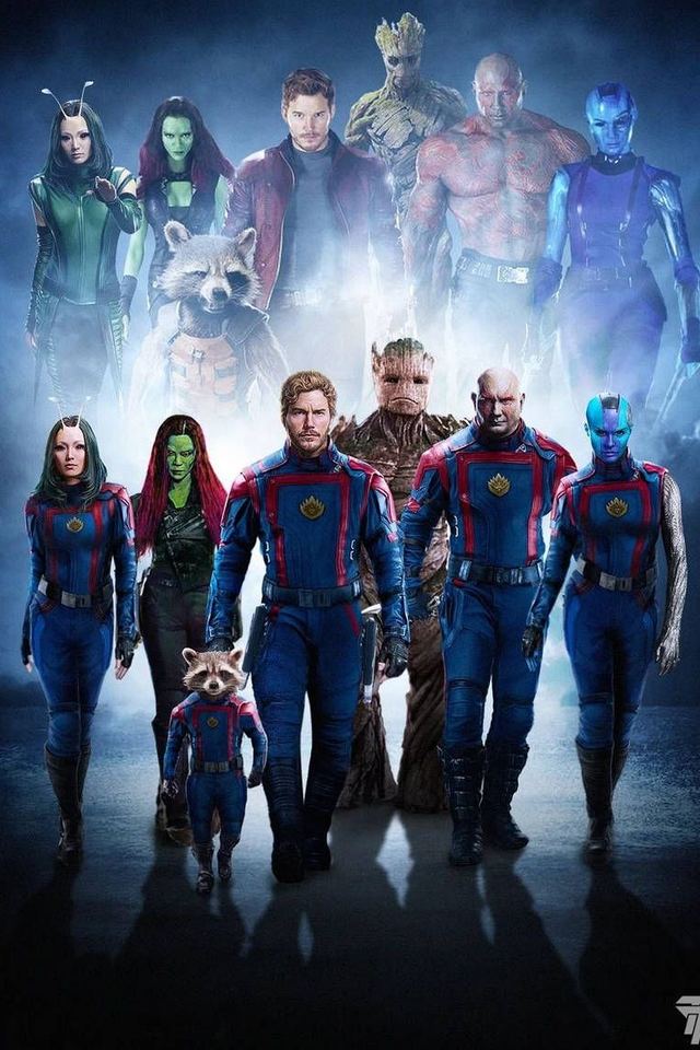 Guardians of the Galaxy Vol. 3 (2023) poster — Marvel movie