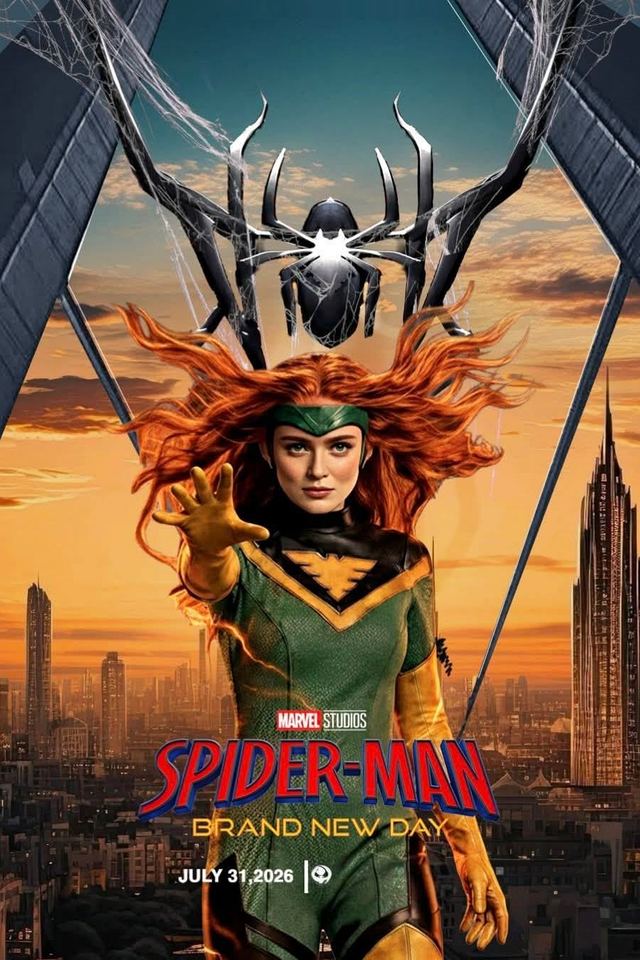 Official poster for Spider-Man: Brand New Day