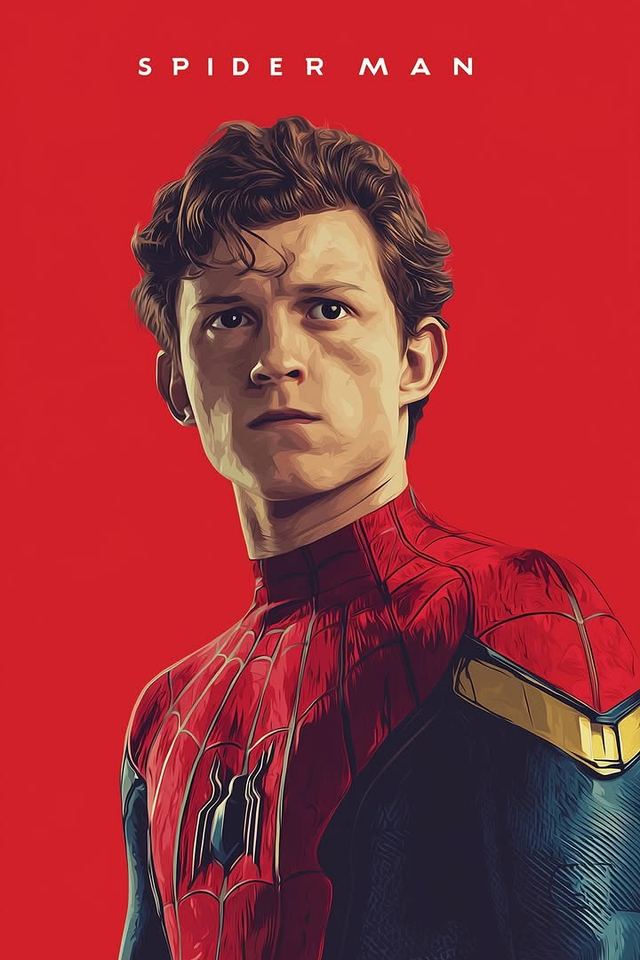 Spider-Man: Far From Home movie poster featuring Peter Parker and the E.D.I.T.H. glasses