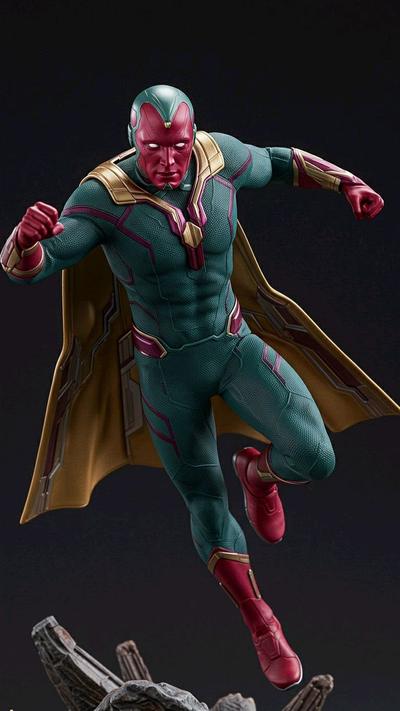 Vision — Marvel hero character art